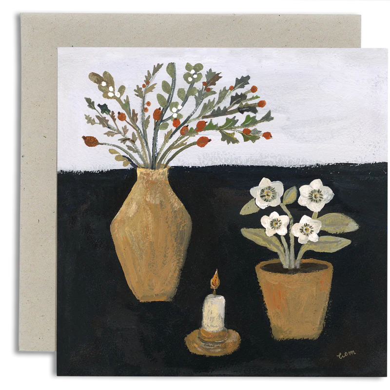 Hellebores, Hips and Haws Card