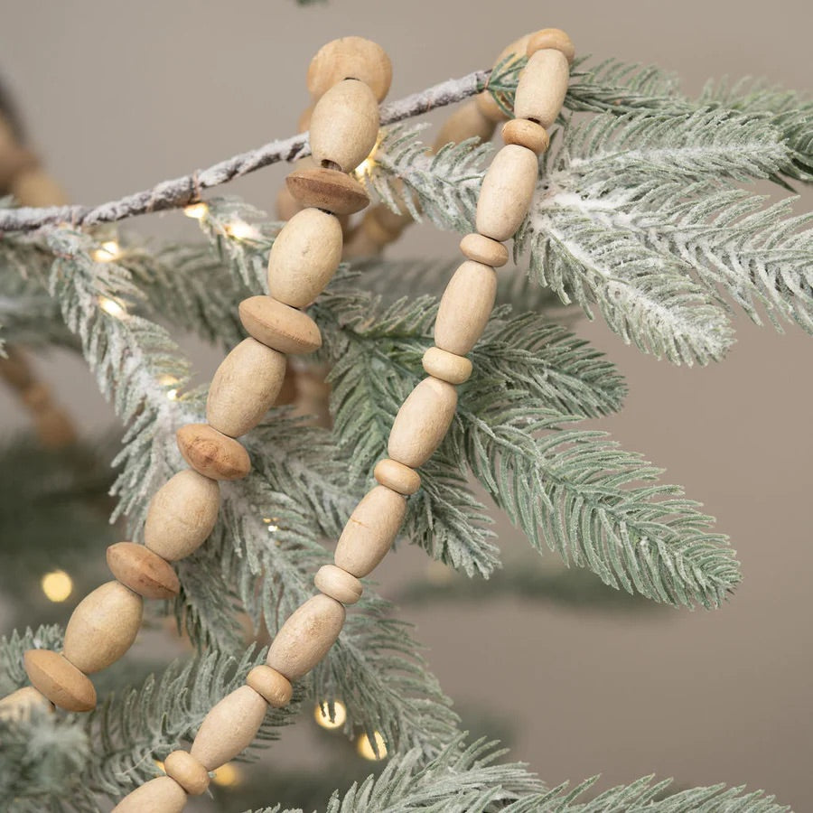 Meranti Wooden Beaded Garland
