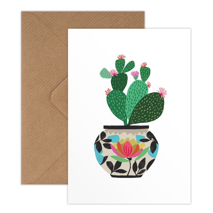 Cactus Greetings Card