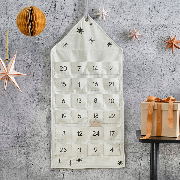 Fabric Christmas Advent Calendar