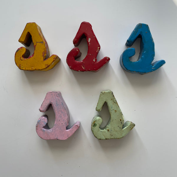 French Metal Letters - Small