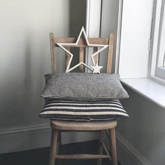 Monochrome Striped Cushions - various