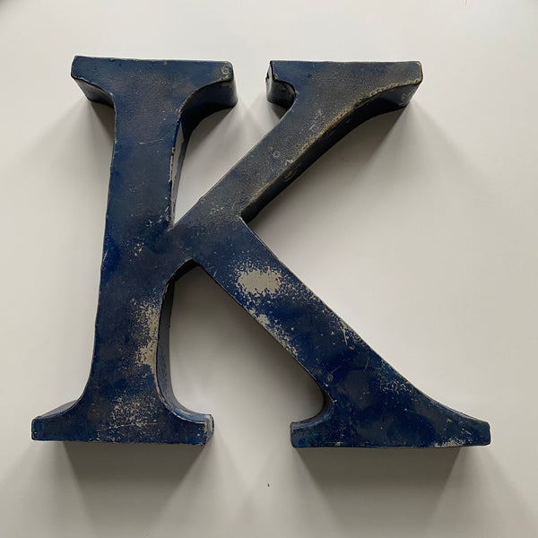 French Metal Letters - Large