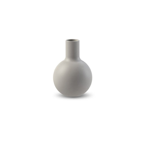Cooee Collar Vase, 7cm - Light Grey