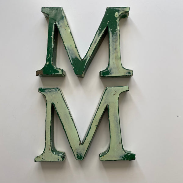 French Metal Letters - Medium