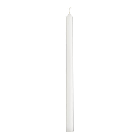 Thin Taper White Candles (Bundle of 6)