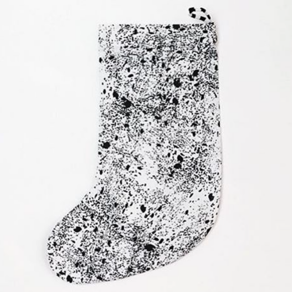 Splatter Print Stocking